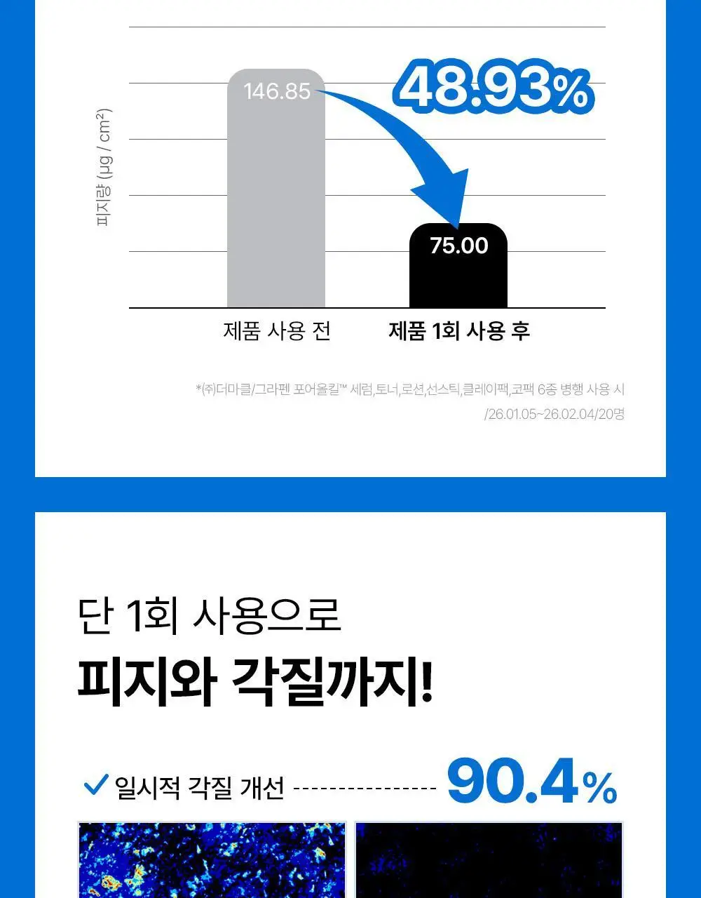 [저자극/피지연화코팩] 그라펜 포어올킬 원스텝 코팩 5매 상세페이지 16
